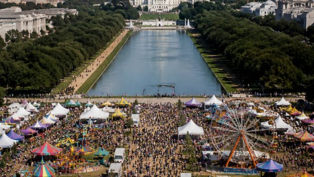 National Mall Hosts Unique Sta