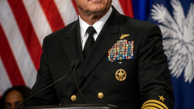Former Admiral Secures Democra