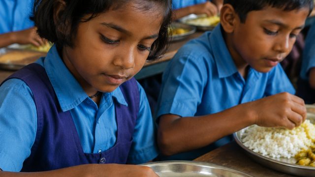 Bengal's Eggless Mid-Day Meal 