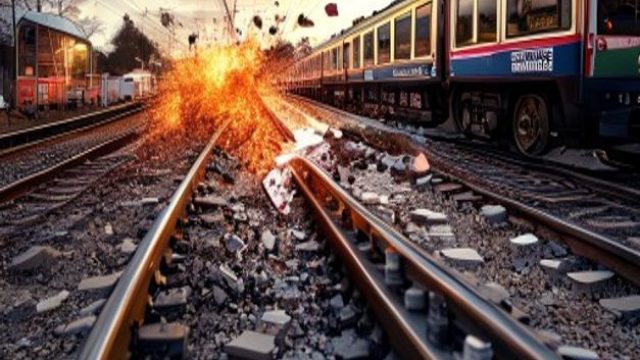 Train Collision in Elstow: A W
