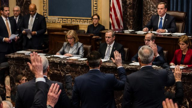 Senate Challenges Trump's Iran