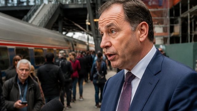 MTA Chair Questions Amtrak's P