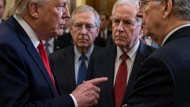 Trump's Tensions with Senate R
